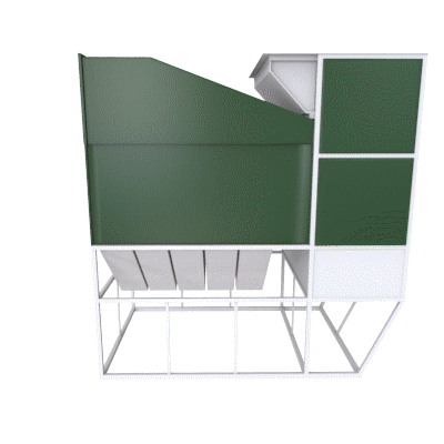 GRAIN SEPARATORS IMM-100, IMS-150, IMS-200 ARE DESIGNED FOR LARGE AGRO-INDUSTRIAL FARMS, PORT ELEVATORS
